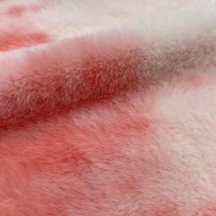10mm Tie-Dye Rabbit Fur, Jade Rabbit Fur, Imitation Rabbit Fur, Plush Velvet, Clothing Plush Toy Luggage Fabric