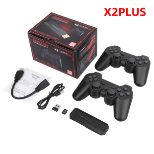 X2 PLUS Домашняя игровая консоль HD 2.4G беспроводной ретро PSP TV игровая консоль GD10 3D игровая палка
