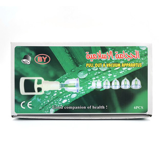 010-2P Baoyi vacuum cupping machine export 6 cans of foam anti-collision magnetic therapy cupping manufacturers