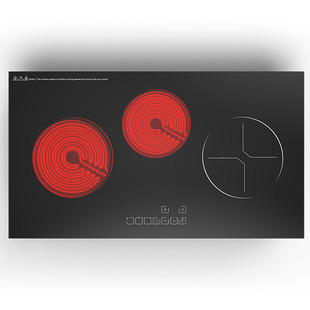 Three-head induction cooker embedded three-fire electric ceramic stove household combination induction cooker double-head multi-head factory direct sales