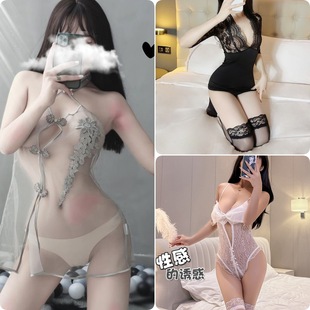 Sexy Lingerie, Small Breasts, Big Breasts, Pure Lust Skirt, Passionate Side High Slit Long Skirt, Uniform, Temptation, Flirting Cheongsam