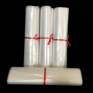 Factory supply 38*65 plastic flat pocket household dustproof and moisture-proof storage bag transparent pe high pressure flat pocket