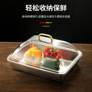 PC acrylic transparent food cover dustproof fresh-keeping cover round plastic dish cover cake fruit plate cover snack cover meal cover