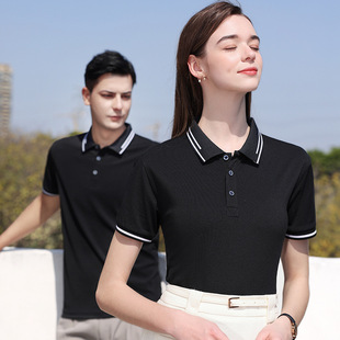 Новая цветная раскраска лацкана рубашка POLO печатная корпоративная рабочая одежда мужская футболка с короткими рукавами рекламная рубашка с логотипом
