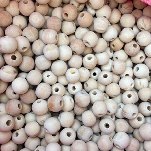 Defective wood beads defective wood beads 18*20mm lotus wood beads defective log beads solid wood ball round