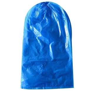 Army red lengthened thickened disposable long shoe cover outdoor travel dustproof Waterproof protective plastic high shoe cover