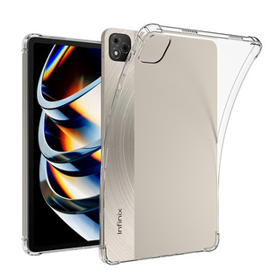 Применимый SVU Infinix XPad плоский чехол для защиты от падения подушки безопасности прозрачный 11 tpu мягкий корпус 2024