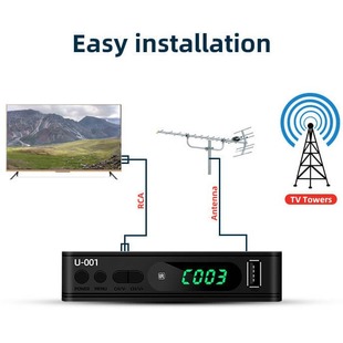 Juno 20 Years Factory Digital Tv Set-Top Box Russia Ukraine Hd Dvb-T2 Set-Top Box in Stock