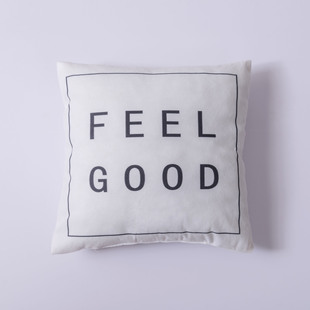 Pillow Wholesale Gift Sofa Cushion Custom Car Cushion Decorative Seat Short Plush Pillowcase Printed Logo