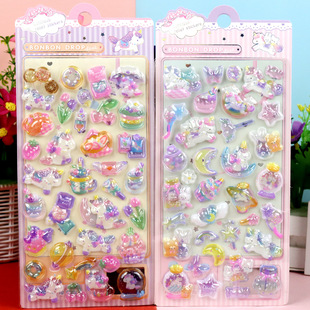 Светящийся поплавок весело стерео наклейка для детей мультфильм Sanrio Culometi Yugui собака кролик наклейка