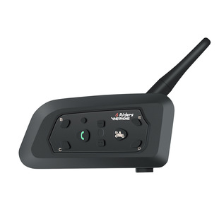 Vnetphone motorcycle Bluetooth headset helmet intercom stereo audio screen real-time intercom V6-1200