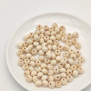 Chenglin wooden beads 8mm color wooden beads DIY handmade beaded wooden beads flower basket accessories loose beads round beads manufacturers wholesale