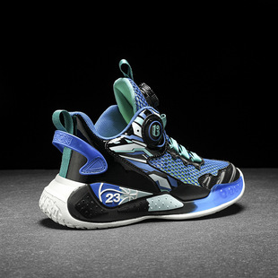 Boys Shoes Spring and Summer 2025 New Children's sneaker Mesh Breathable Basketball Shoes Boys Non-slip Soft Sole Running Shoes