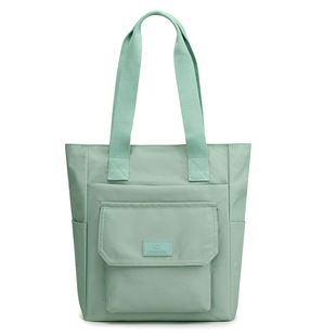 2022 New European and American Women's Handbag Shoulder Fashion Big Bag Mummy Bag Nylon Cloth Tote Bag Shoulder Women's Bag