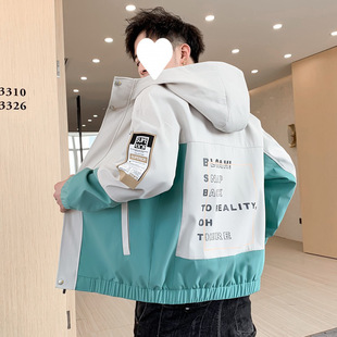 fleece-lined optional autumn and winter coat men's fleece-lined jacket casual overcoat hooded padded fleece-lined coat