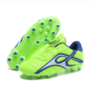 Cross-border Velcro Children's Football Shoes Spikes Broken Nails Boys Shoes Girls Shoes Primary School Students Competition Training sneaker