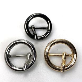 Guangzhou supply 6 points round needle buckle luggage circle adjustment buckle luggage accessories inner diameter 20mm