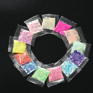 Korean style colorful sequins super high shiny decoration high-grade laser glitter DIY epoxy handmade material nail decoration