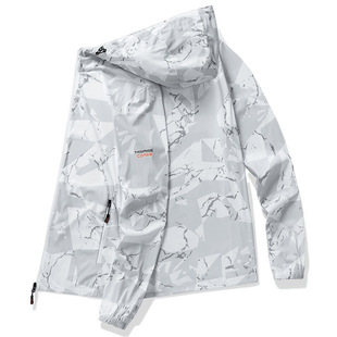 Ice Silk Sun Protection Clothing Men's and Women's New Summer Anti-ultraviolet Long-sleeved Ultra-thin Blouse Jacket Riding Cross-border Group Buying