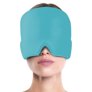 Cold compress head cover cross-border hot non-odor gel cold and hot compress eye mask migraines relieving physiotherapy soothing eye mask