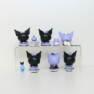 6 Style purple lucky Kolomi melody cartoon car decoration cake decoration blind box twisted egg toy