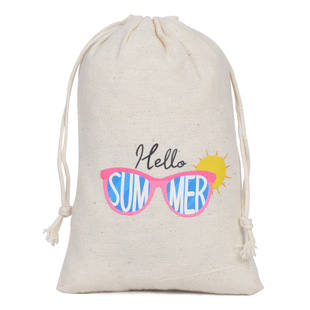 Cross-border Hangover Packaging Bag Drawstring Cotton Bag Jewelry Storage Drawstring Drawstring Pocket Singles Party Gift Bag