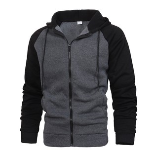 Cross-border new coat autumn and winter European and American men's color matching fashion raglan sleeve sweater men's casual sports top