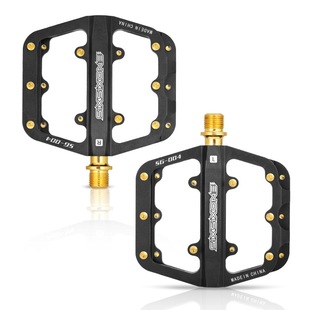 sixsixone661 Liupeilin Bicycle Pedal Aluminum Alloy Ultra Light Bearing Highway Anti-skid Damping Pedal