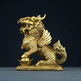 Латунные украшения Kirin Гостиная Офис домашние поделки компания подарок на новоселье