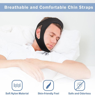 Hot sale snoring anti-snoring belt sleep breathing closed corrector face triangle chin auxiliary protective belt