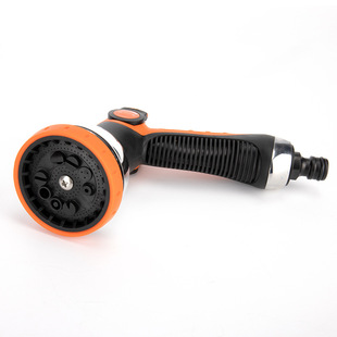 F6 ten-function plastic nipple connecting shower head gardening water gun head multi-functional household car wash tool watering cleaning