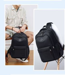 Backpack Men's Large Capacity Casual Trendy Schoolbag Junior Senior high school College Students Travel Business Sports Extra Large Backpack