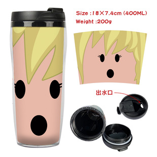 roblox Surrounding Drinking Cup with Lid Virtual World Animation Student Portable Sports Drinking Cup Kettle