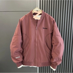 Cross-border American Style Simple Spring New Style Jacket Men's Spring Design Sense Retro Street All-match Trendy Loose Baseball Jacket