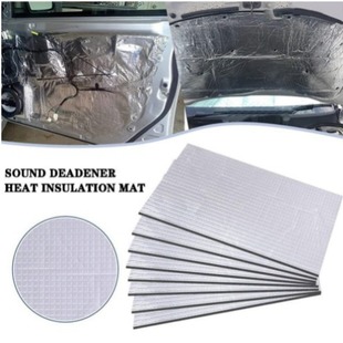 Tin foil paper 400*250*5mm car heat and sound insulation pad aluminum foil car sound insulation door hood cross-border