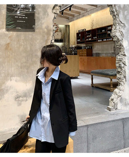 Small Suit Jacket Women 2025 New Autumn Korean Loose Suit khaki Commuter Leisure Suit Jacket Women