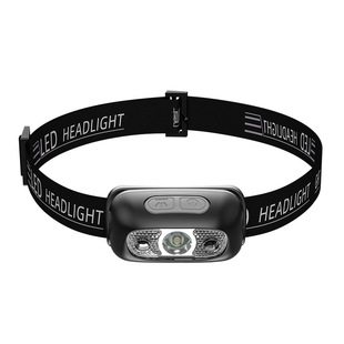 Smart induction usb charging induction headlight led night fishing portable strong light night running small headlight outdoor headlight