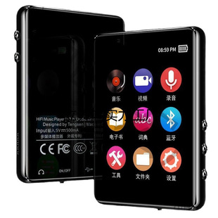 Сенсорный экран mp4 Bluetooth студент Walkman mp3 портативный музыкальный плеер мини милый экран английский словарь