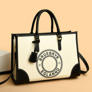 Cross-border New Handbag Crossbody Bag Tote Bag Fashion Wear-resistant Shoulder Bag Large Capacity Fashion All-match Women's Bag