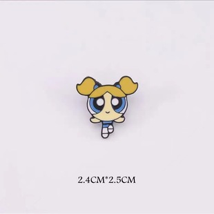 Star Delu brooch cute rabbit South Korea ing Duffy bear Shirley Rose bear metal badge cartoon accessories