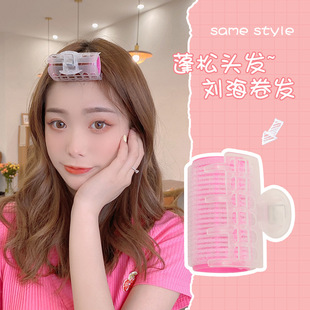 Hair root fluffy clip artifact 2024 autumn and winter new air bangs clip head styling curler hairpin wholesale