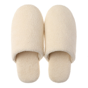 Wholesale Japanese-style floor slippers men's wooden floor indoor soft sole shoes four seasons autumn and winter washable cloth bottom cotton slippers women