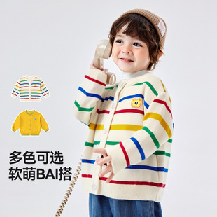 Детские кардиганы Dudu Home Весенние новые детские вязаные куртки Весенние рубашки для мальчиков свитера для девочек