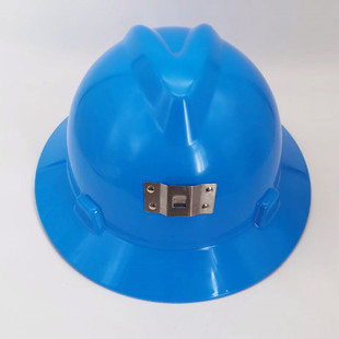 Manufacturer HDPE material wide brim big edge safety helmet V-shaped hat wide brim certification American standard helmet red widened