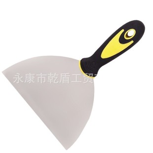 Factory direct supply plastic handle carbon steel stainless steel shovel knife batch gray beauty seam trowel cleaning paint tool putty knife