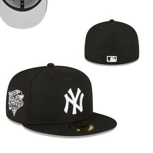 New York Yankees Size Cap Closed Cap Baseball Cap Sunscreen Sun Hat Embroidered Hat Multi-color