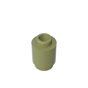 [50g minimum order] building block 3062 small particle building block parts 1*1 high round bar cylinder barrel