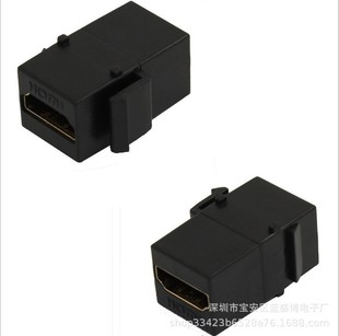 Прямая головка HDMI к HDMI адаптер Панельная панель HDMI материнская адаптер настенная панель модуль белый черный