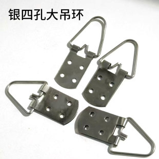 Photo frame hook cross stitch mounting hardware accessories picture frame back plate hanging buckle traditional Chinese painting calligraphy and painting rings thickened dark hanging