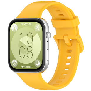 Huawei Часы fit3 цветной пряжки силиконовый ремешок Huawei Fit3 металлический штекер квадратная пряжка силиконовый браслет подходит
